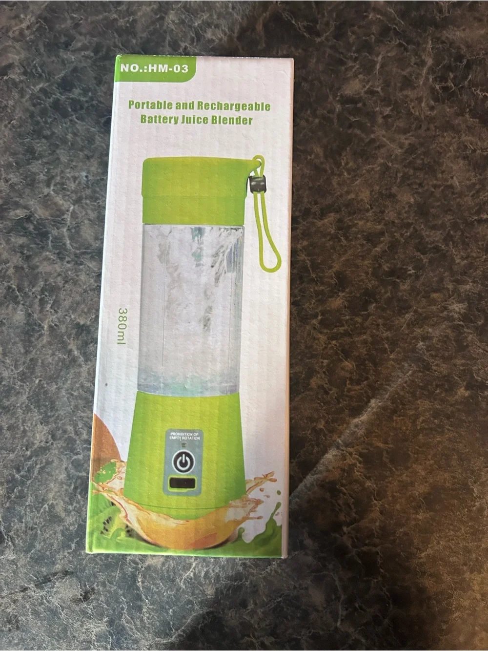 Portable Rechargeable Juice Blender - blue